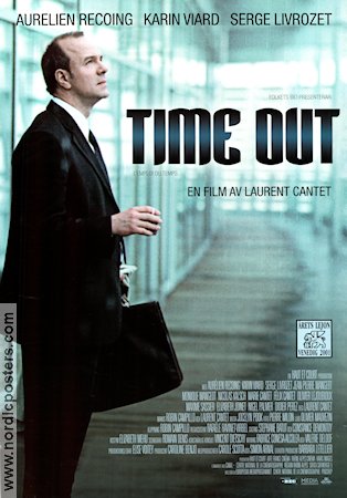 Time Out 2001 poster Aurelien Recoing Karin Viard Serge Livrozet Laurent Cantet