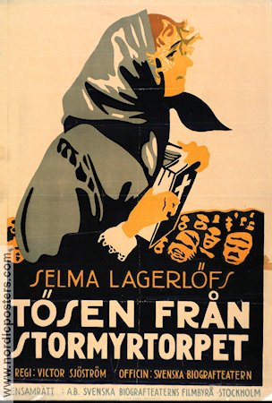 Tösen från Stormyrtorpet 1917 poster Greta Almroth Victor Sjöström