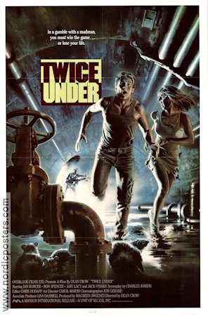 Twice Under 1989 poster Ian Borger Ron Spencer Amy Lacy Dean Crow