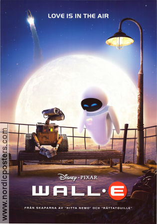 WALL-E 2008 poster Ben Burtt Andrew Stanton Filmbolag: Pixar Animerat Robotar