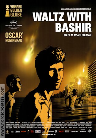 Waltz with Bashir 2008 poster Ron Ben-Yishai Ari Folman Filmen från: Israel Animerat