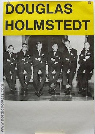 Douglas Holmstedt 1968 affisch Hitta mer: Concert poster Hitta mer: Dansband Rock och pop