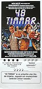 48 timmar (1982) Poster 30x70cm Nick Nolte/Eddie Murphy