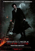 Abraham Lincoln Vampire Hunter 2012 poster Benjamin Walker Rufus Sewell Timur Bekmambetov
