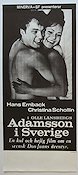 Adamsson i Sverige 1966 poster Hans Ernback Christina Schollin Margaretha Krook Stig Ossian Ericson