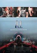 A.I. Artificial Intelligence 2001 poster Haley Joel Osment Jude Law Frances O´Connor Steven Spielberg Barn