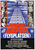 Airport 1970 poster Burt Lancaster Dean Martin George Seaton Text: Arthur Hailey Flyg Resor