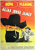 Alias Jesse James (1959) Poster 70x100cm Bob Hope/Rhonda Fleming