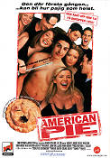 American Pie 1999 poster Jason Biggs Chris Klein Natasha Lyonne Paul Weitz Mat och dryck