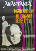 Anastasia 1956 poster Ingrid Bergman Yul Brynner Helen Hayes Anatole Litvak