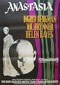 Anastasia (1957) Poster 70x100cm Ingrid Bergman/Yul Brynner