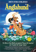 Änglahund 1989 poster Don Bluth Animerat Hundar
