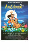 Änglahund 1989 poster Don Bluth Animerat Hundar
