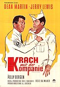 At War with the Army (1952) Poster 64x85cm Germany Dean Martin/Jerry Lewis