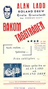 Bakom taggtr�den (1947) Poster 30x70cm Alan Ladd