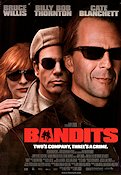 Bandits 2001 poster Bruce Willis Cate Blanchett Billy Bob Thornton Barry Levinson Glasögon