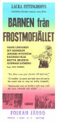Barnen fr�n Frostmofj�llet (1948) Poster 30x70cm Rolf Husberg/Laura Fitinghoff