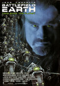 Battlefield Earth 2000 poster John Travolta Forest Whitaker Barry Pepper Roger Christian