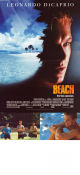 The Beach 2000 poster Leonardo DiCaprio Tilda Swinton Daniel York Danny Boyle Strand
