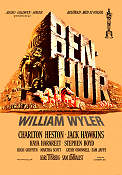 Ben-Hur (1962) Poster 70x100cm Charlton Heston/Jack Hawkins/William Wyler