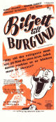 Biljett till Burgund 1949 poster Stanley Holloway Betty Warren Barbara Murray Henry Cornelius