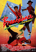 Breakdance the Movie 1984 poster Lucinda Dickey Adolfo Quinones Michael Chambers Joel Silberg Dans