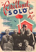 Br�llopet p� Sol� (1946) Poster 70x100cm Adolf Jahr/Ruth Holm/John Elfstr�m/Lasse Krantz