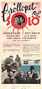 Br�llopet p� Sol� (1946) Poster 30x70cm Adolf Jahr/Ruth Holm/John Elfstr�m/Lasse Krantz