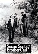 Brother Carl (1970) Poster 70x100cm Susan Sontag/Gunnel Lindblom