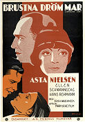 Brustna drömmar 1932 poster Asta Nielsen Ery Bos Erich Waschneck
