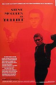Bullitt (1968) Poster reproduction Steve McQueen/Robert Vaughn/Jacqueline Bisset/Peter Yates