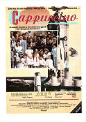 Cappuccino 1989 poster Vittorio Duse Joseph Long Anita Zagaria Jon Amiel Mat och dryck