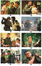 Casualties of War 1989 lobbykort Michael J Fox Sean Penn Don Harvery Brian De Palma Krig
