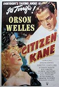 Citizen Kane (1941) Poster reproduction Orson Welles/Joseph Cotten
