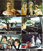 Clockwise 1986 lobbykort John Cleese Penny Leatherbarrow Howard Lloyd-Lewis Christopher Morahan