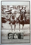 Comes a Horseman (1979) Poster 70x100cm James Caan/Jane Fonda/Jason Robards