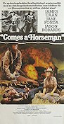 Comes a Horseman (1979) Poster 30x70cm James Caan/Jane Fonda/Jason Robards