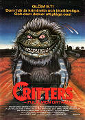 Critters 1986 poster Dee Wallace M Emmet Walsh Billy Green Bush Stephen Herek