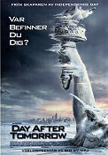 The Day After Tomorrow 2004 poster Dennis Quaid Jake Gyllenhaal Emmy Rossum Roland Emmerich