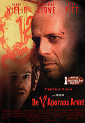De 12 apornas arm� (1996) Poster 70x100cm Bruce Willis/Brad Pitt/Madeleine Stowe/Terry Gilliam