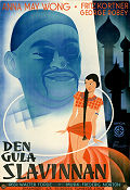 Den gula slavinnan 1934 poster George Robey Anna May Wong Walter Forde