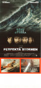 Den perfekta stormen 2000 poster George Clooney Mark Wahlberg Diane Lane Wolfgang Petersen Skepp och båtar