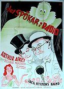 Det spökar i radio 1939 poster Arthur Askey Jack Hylton Orchestra