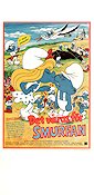Det våras för Smurfan 1983 poster Smurferna Smurfs Ray Patterson Filmbolag: Hanna-Barbera Animerat
