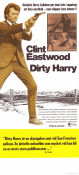 Dirty Harry 1971 poster Clint Eastwood Andrew Robinson Harry Guardino Don Siegel Vapen Poliser