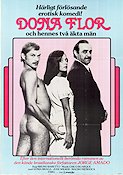 Dona Flor (1976) Poster 70x100cm Sonia Braga/Bruno Baretto/Brazil
