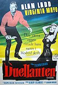 Duellanten (1953) Poster 70x100cm Alan Ladd/Virginia Mayo