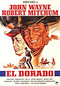 El Dorado (1965) Poster 64x85cm Germany John Wayne/Robert Mitchum/Howard Hawks