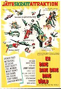 En ding ding ding ding v�rld (1964) Poster 70x100cm Spencer Tracy/Mickey Rooney/Peter Falk