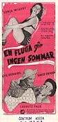 En fluga g�r ingen sommar (1947) Poster 30x70cm Sonja Wigert/Hasse Ekman/Eva Henning